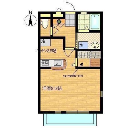 メゾンヴェール開成の物件間取画像